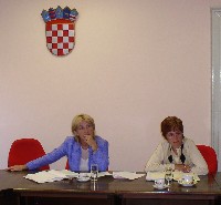 Tajnica Gorenka Bulj i glavna državna rizničarka Vesna Vašiček