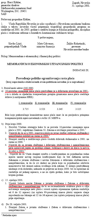 Sigurni smo da se novi Zakon o plaćama državnih službenika donosi samo radi njihova i dobra hrvatskih građana, a ne zbog dugoročnog zamrzavanja sustava plaća kao što je bio slučaj s 2001. godinom